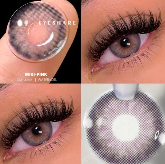 Lentes de Contacto cosmético |Miki Pink